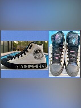 Converse Chuck Taylor “I NEED MORE SPACE” Lunar Phase Sole M8.5/W10.5~NEW~RARE